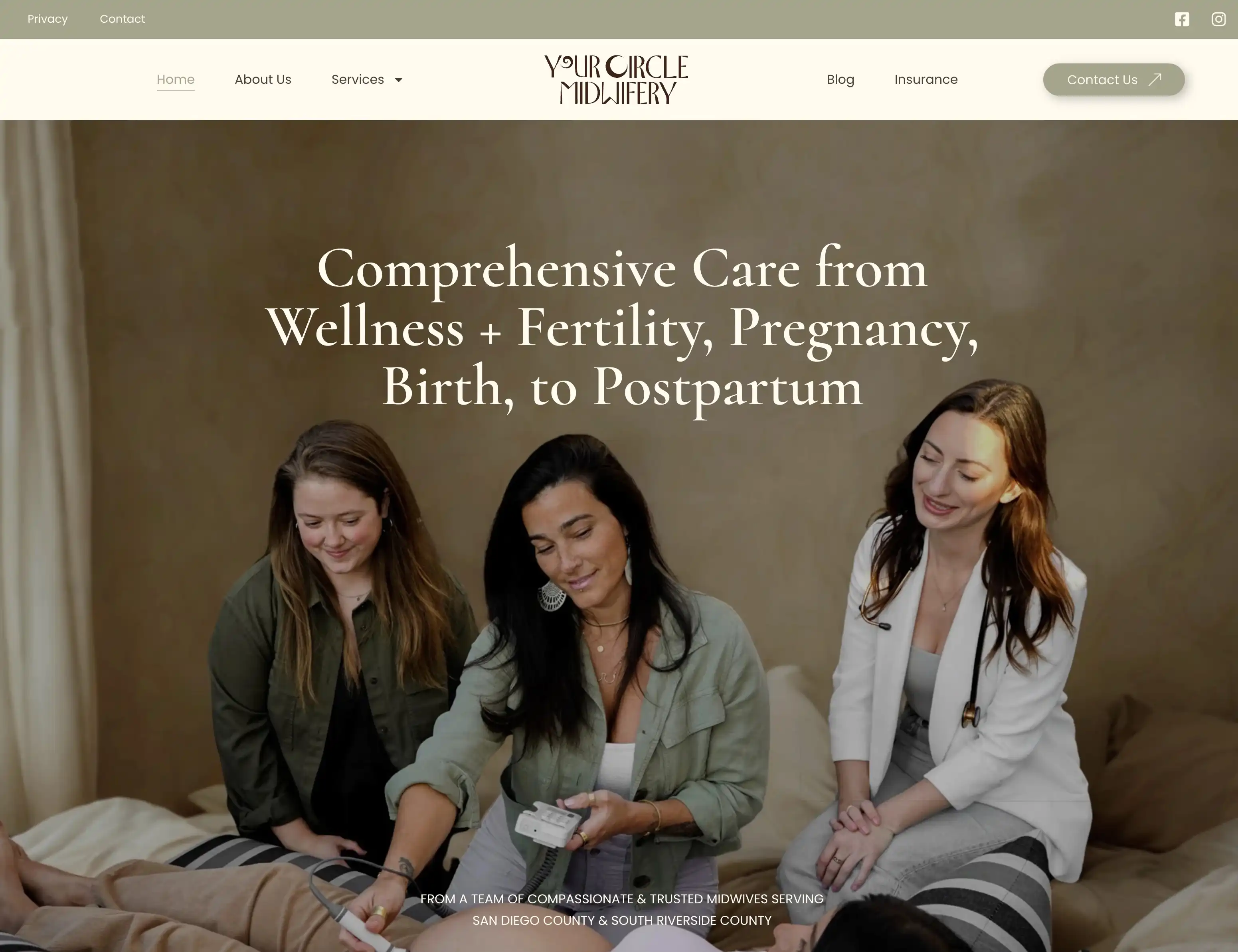 Your Circle Midwifery Desktop